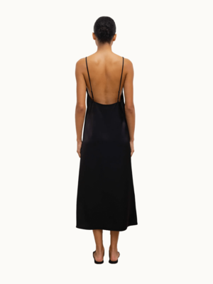 leset barb backless dress LESET Barb Backless Dress in Deep Purple
