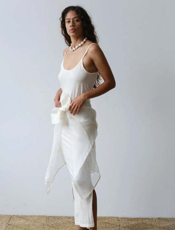 Donni. The Jersey Simple Dress - Crme | Garmentory