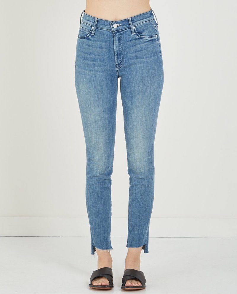 Stunner Zip Ankle Fray Mother Denim Stunner Mother Stunner Zip