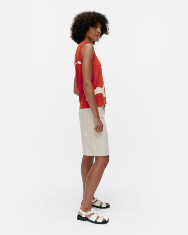 Marimekko Pioneeri Unikko Knitted Cotton Vest | Garmentory