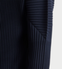 Issey Miyake Basic Pleated Turtleneck - Navy - Thumbnail 5