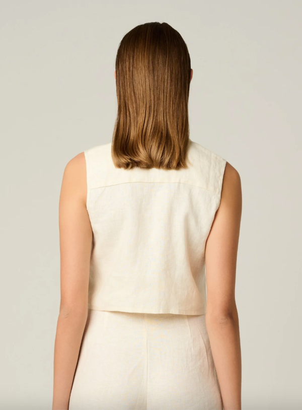 Hevron Katja Top - Ivory