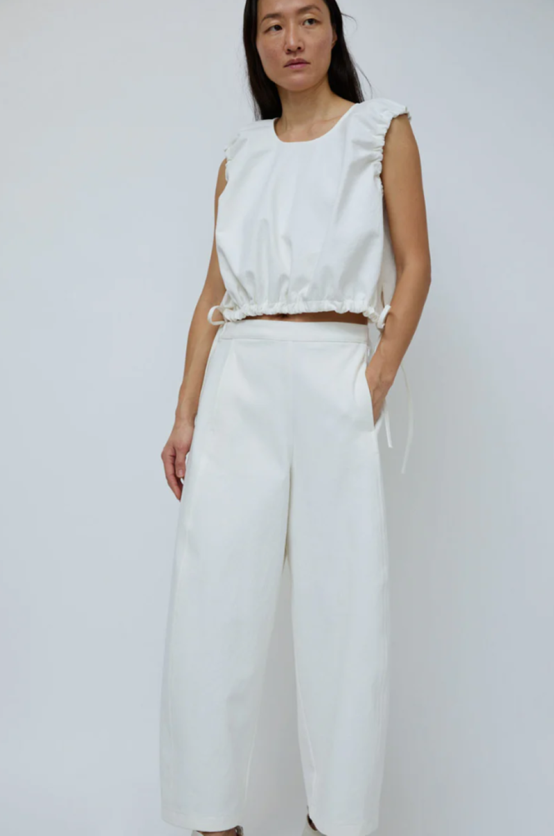 No.6 Porter Pant - White No.6 Porter Pant - White