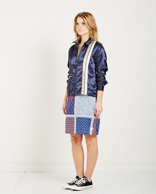 Stussy TATE RACING JACKET - NAVY 