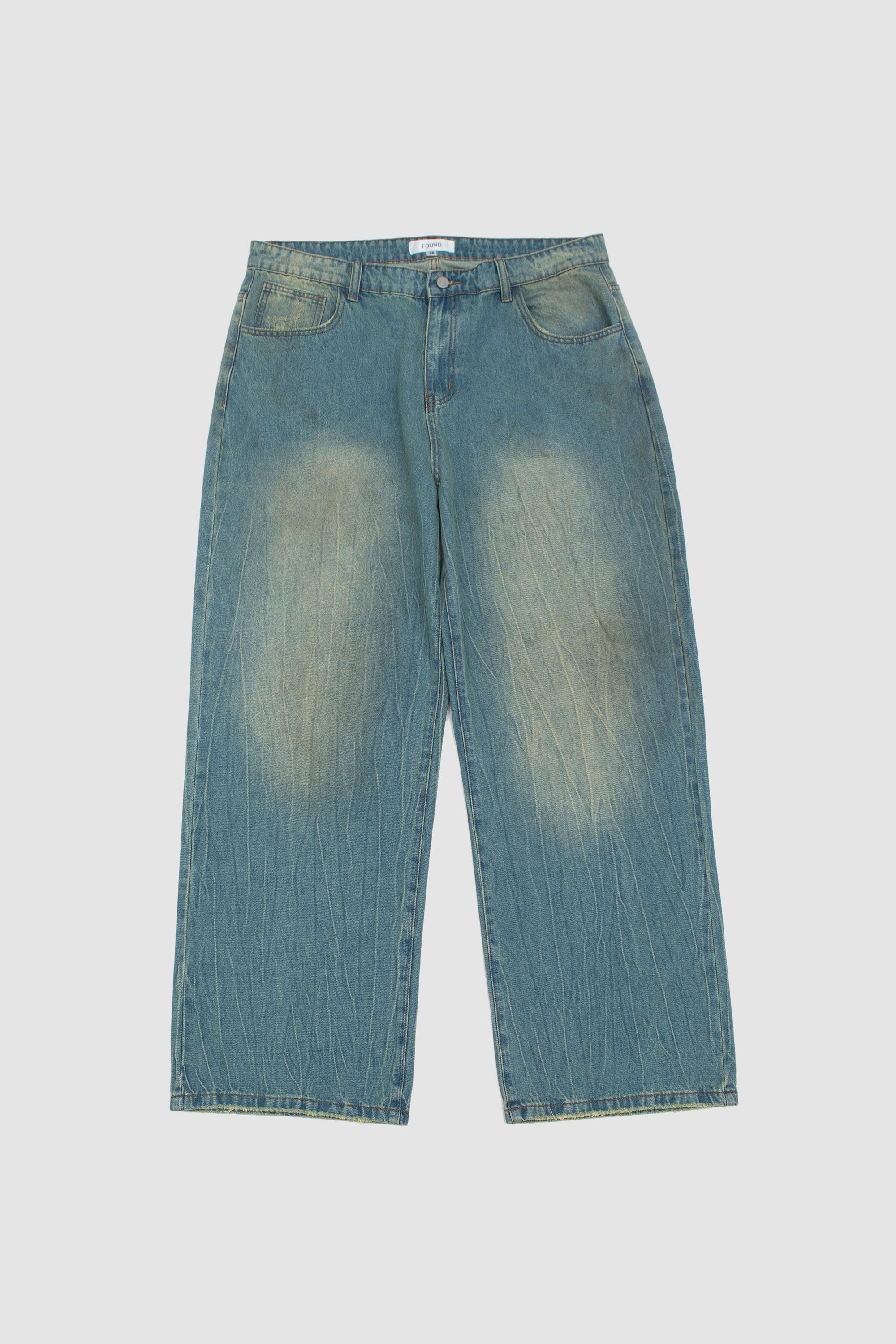 Vintage Lacy Baggy Jeans - Dirty Blue | Garmentory