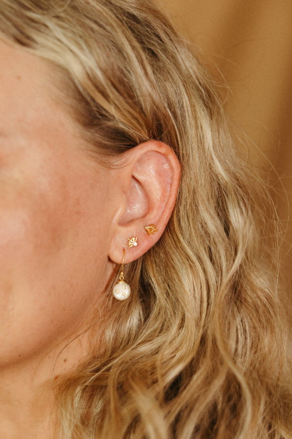 Sierra Winter Jewelry Starburst Stud Earrings