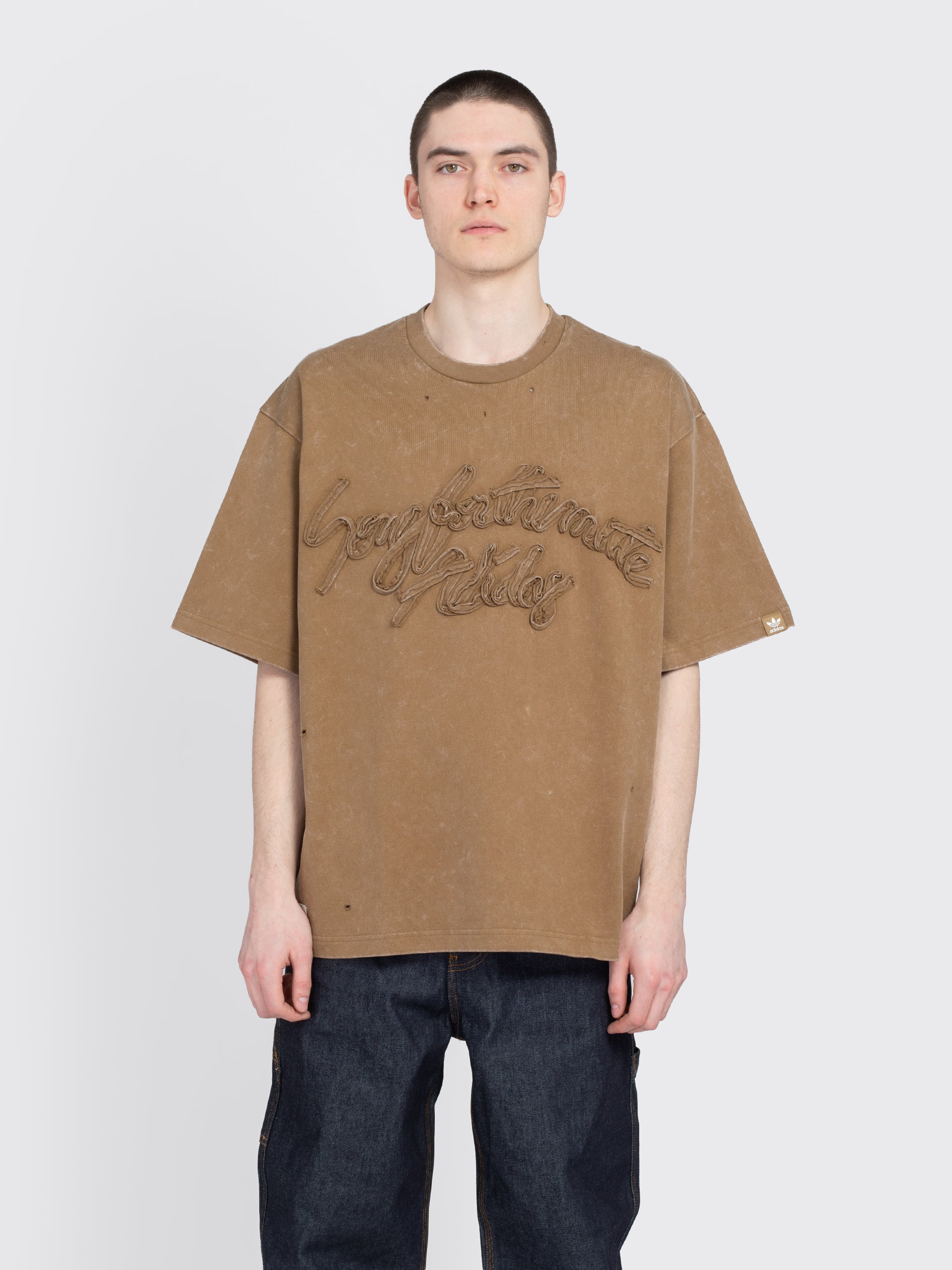 Tシャツ・カットソー adidas x Song for the Mute Washed T-Shirt Earth Adidas-X-Song-For-The-Mute-