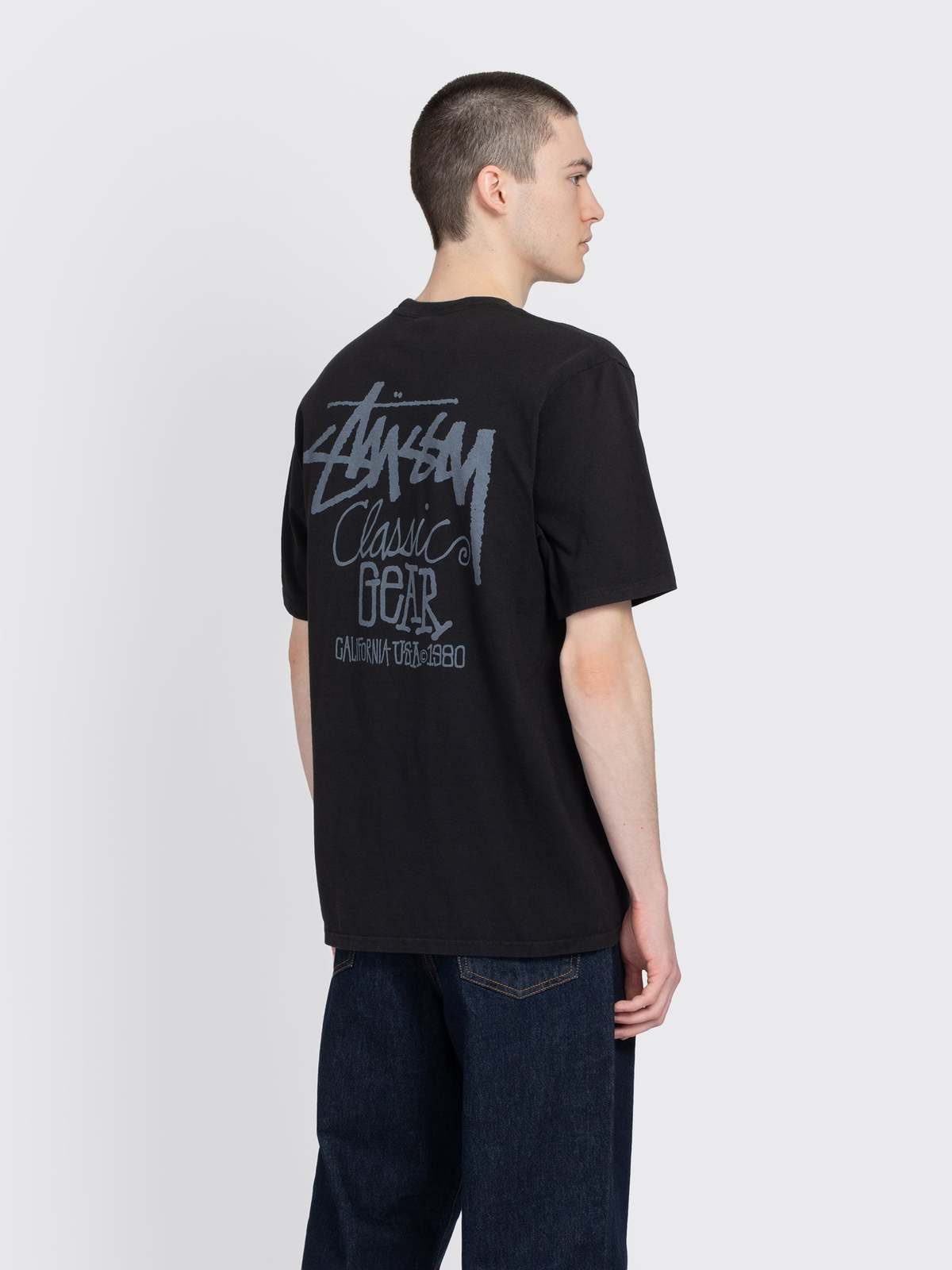● STUSSY ● CLASSIC GEAR TEE PIGMENT DYED Classic Gear Tee Pigment Dyed – Grape | Tees | Stüssy