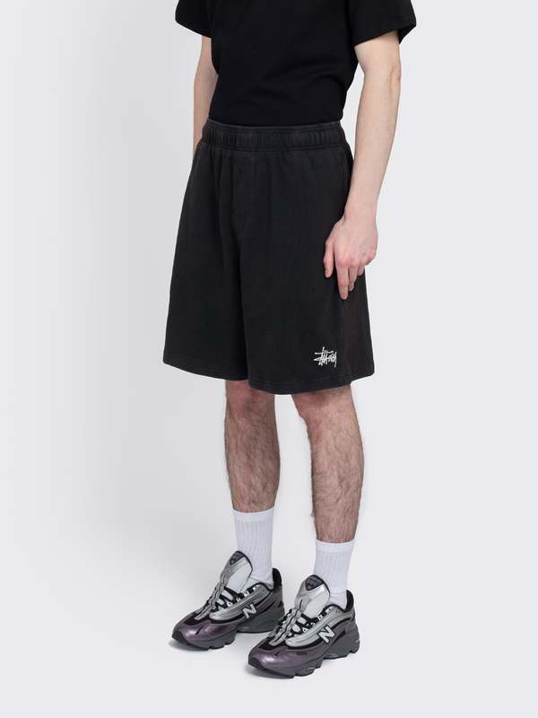 パンツ Stussy DOUBLE LAYER JERSEY SHORT Stussy - BLACK DOUBLE LAYER JERSEY SHORTS – LE LABO STORE