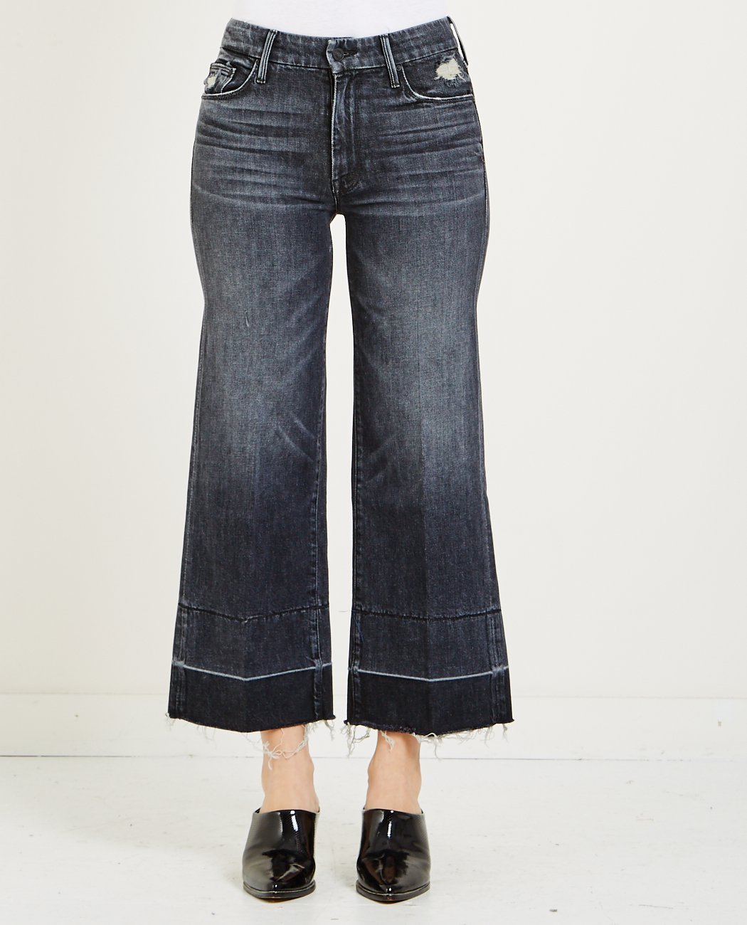 Mother Denim THE ROLLER CROP UNDONE HEM - OF CATS AND KINGS  