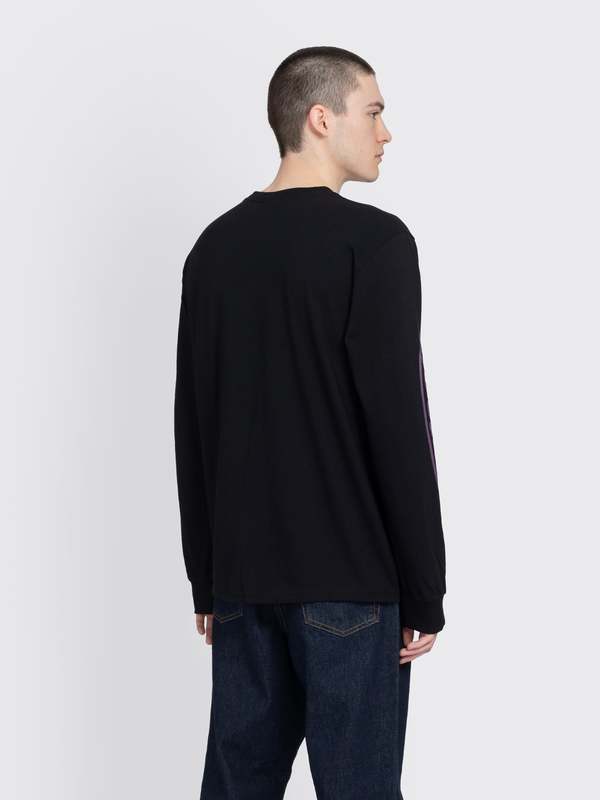 Stussy Pill LS Tee - Black | Garmentory