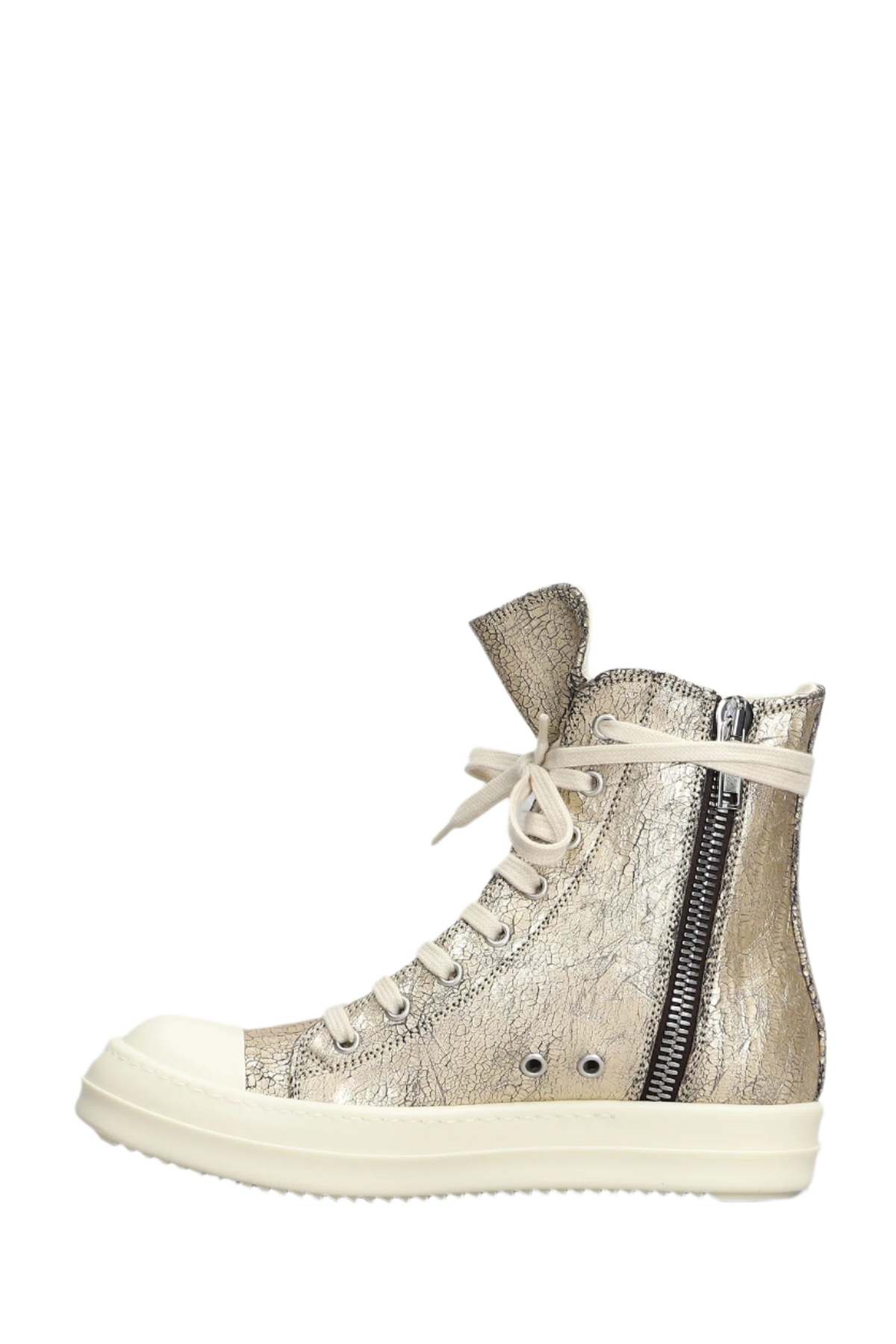 Rick Owens Denim Sneakers - Image 3 of 5