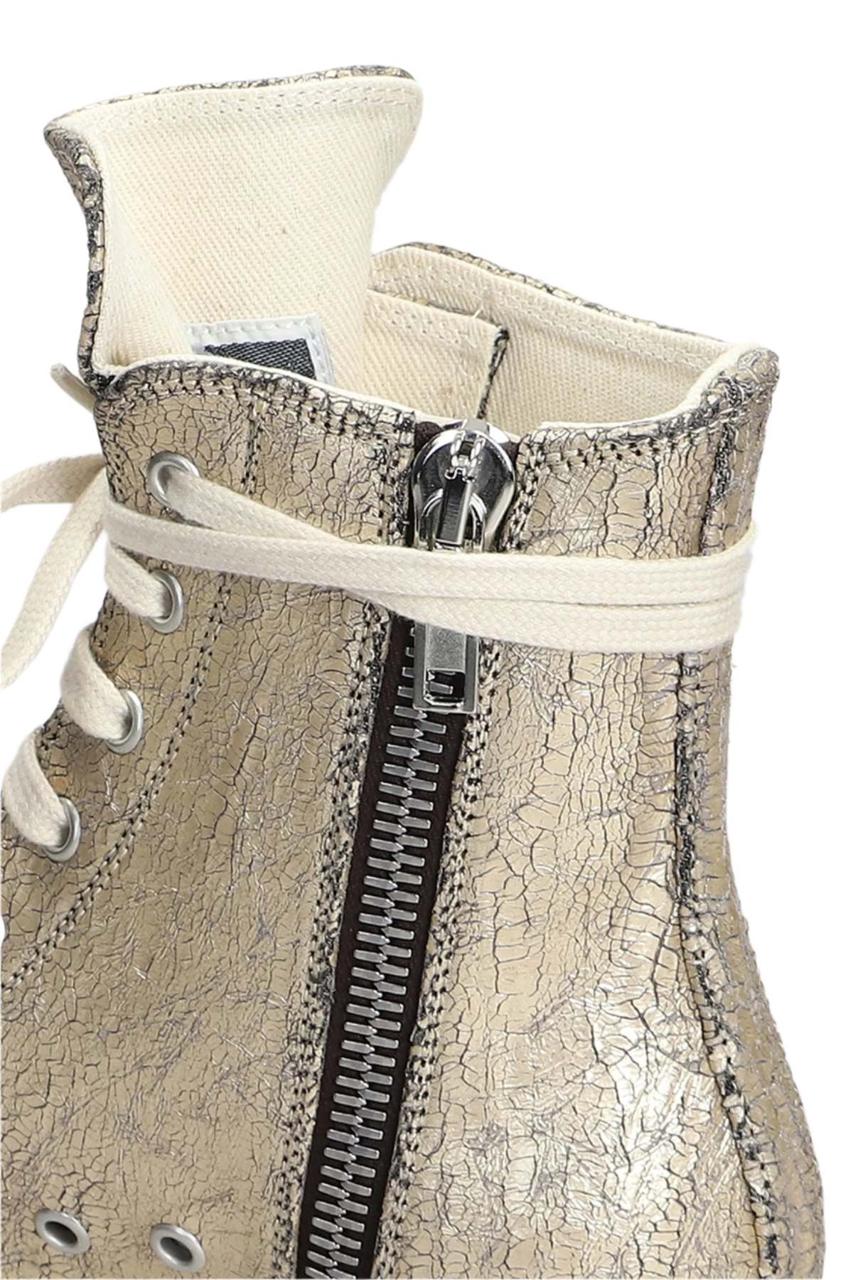 Rick Owens Denim Sneakers - Image 5 of 5