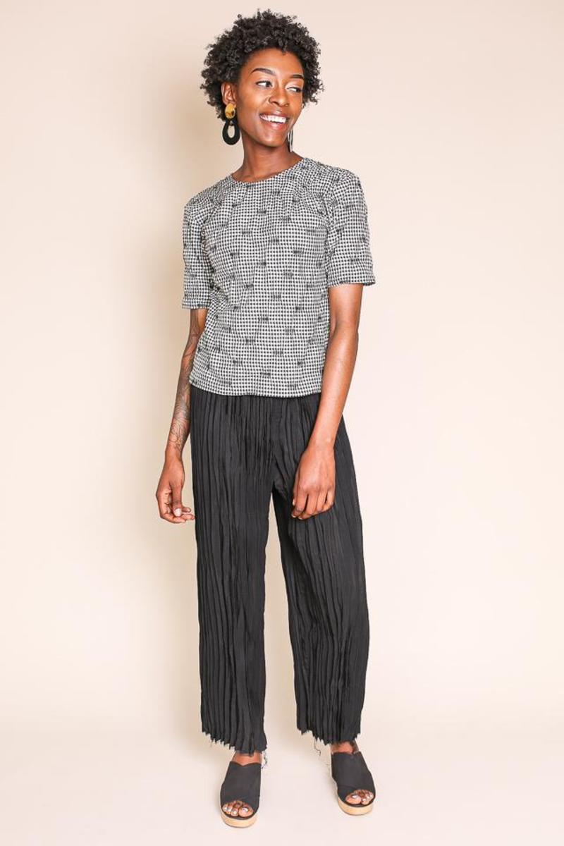 No.6 Isla Pleated Top