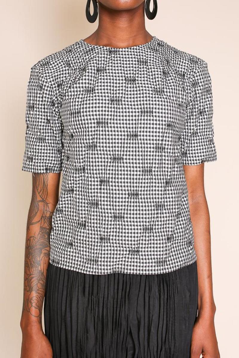 No.6 Isla Pleated Top