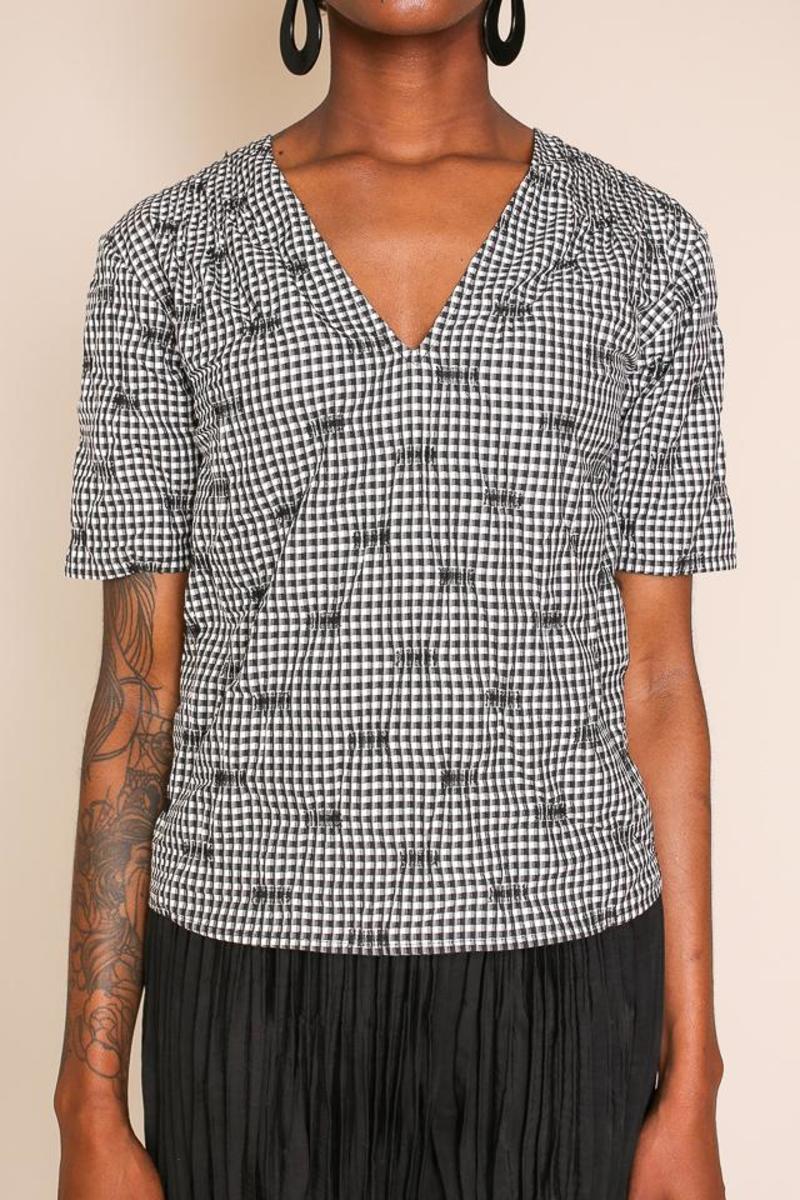 No.6 Isla Pleated Top
