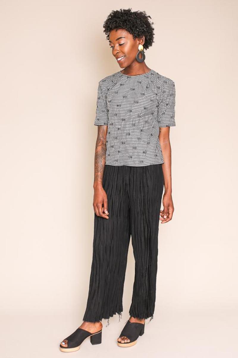 No.6 Isla Pleated Top