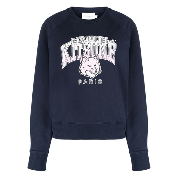 Maison Kitsun Tunic Top - Navy