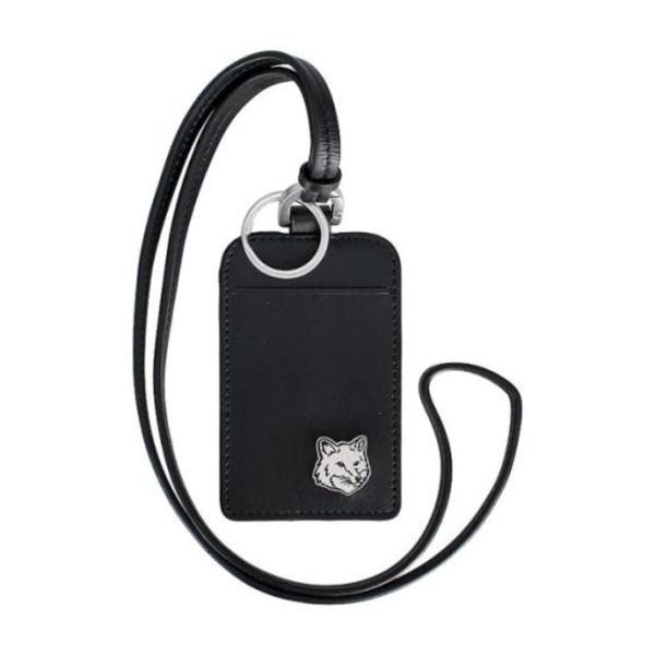 Maison Kitsun Messenger Bag - Black