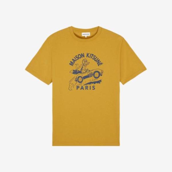 Maison Kitsun T-Shirt - French Mustard