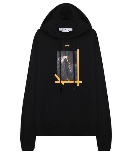OFF-WHITE Pascal Painting hoodie - blue | Garmentory