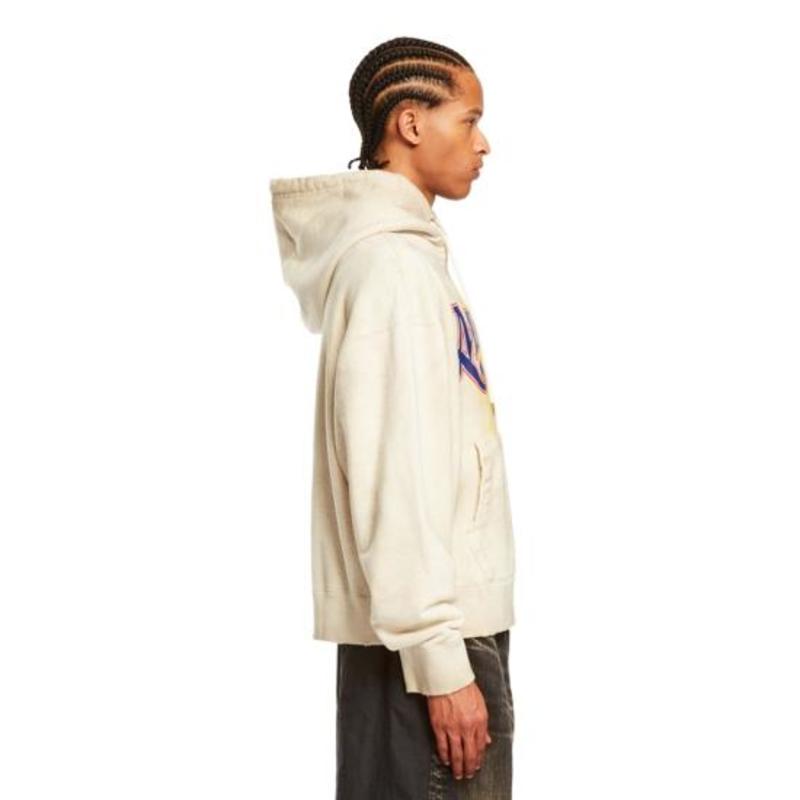 MIHARA YASUHIRO｜HOOD/ZIP-UP (J10HD512 WHITE) Miharayasuhiro Maison Mihara Yasuhiro Distressed Zip Up
