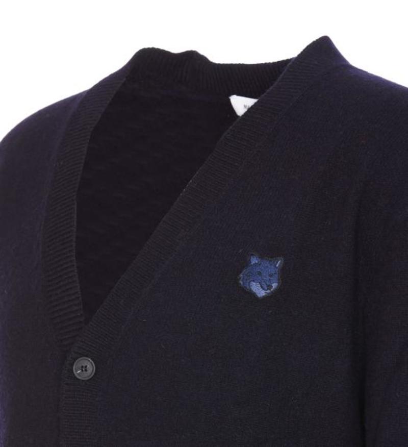 Maison Kitsun Cardigan - Navy
