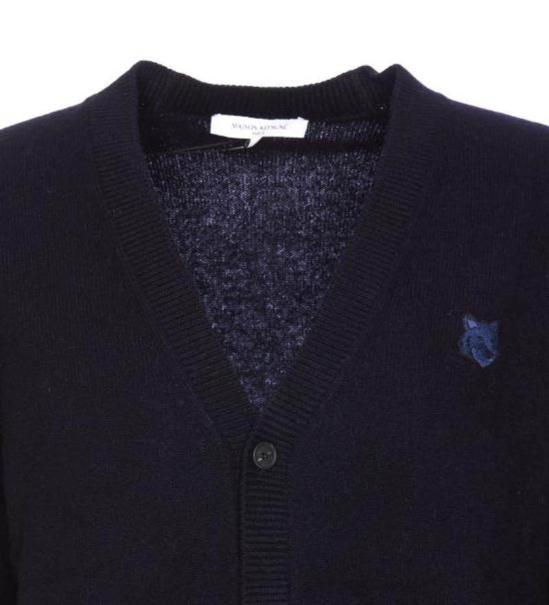 Maison Kitsun Cardigan - Navy
