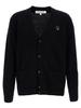 Maison Kitsuné Cardigan - Black - Thumbnail 1