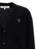 Maison Kitsuné Cardigan - Black - Thumbnail 3