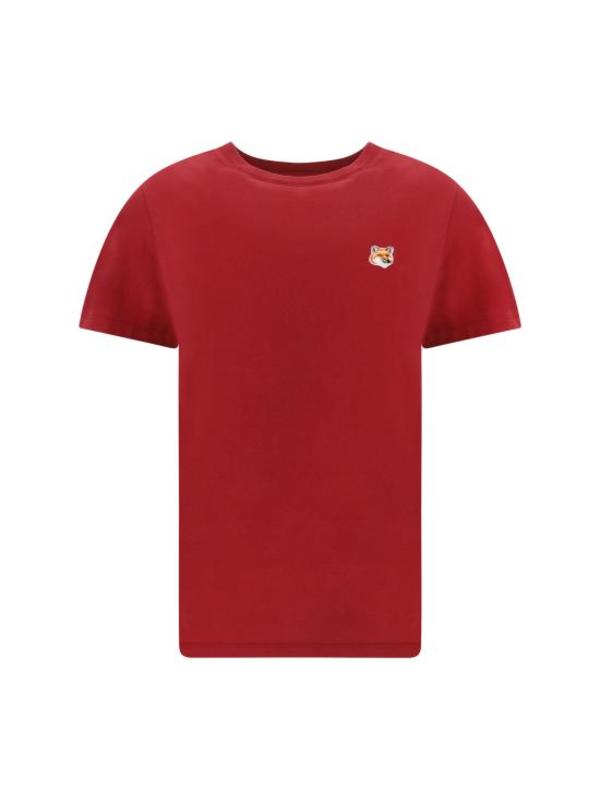 Maison Kitsun Top - Brick Red