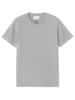 Maison Kitsuné Baby Fox Patch Regular Tee Shirt - Light Grey Melange - Thumbnail 1