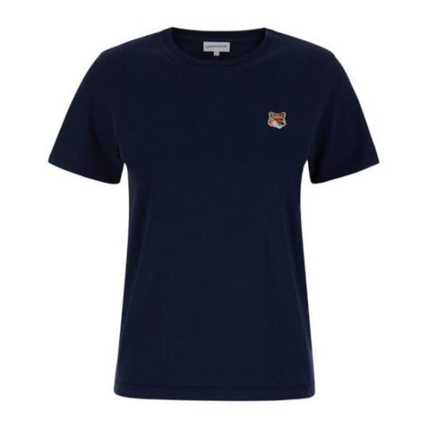 Maison Kitsun Top - Ink Blue