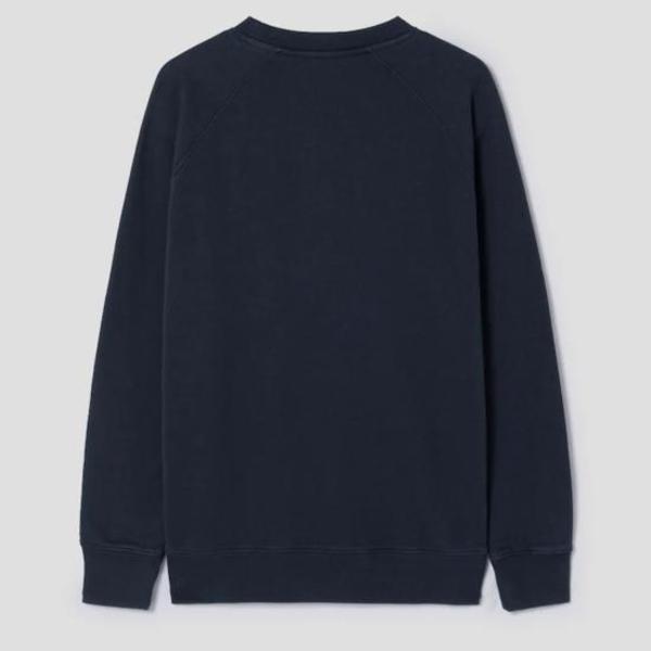 Maison Kitsun Tunic Top - Navy