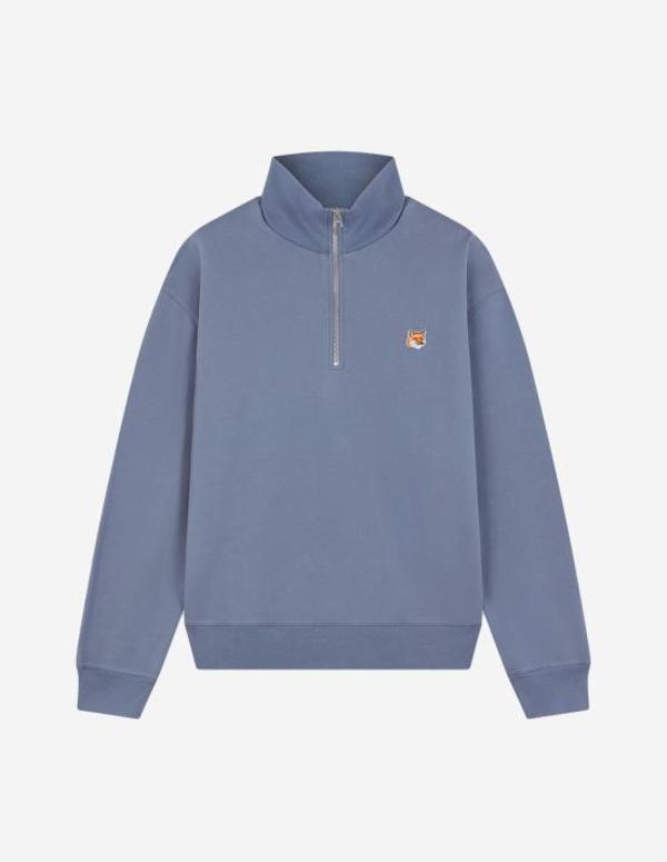 Maison Kitsun Tunic Top - Moonlight Blue