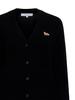 Maison Kitsuné Cardigan - Black - Thumbnail 3