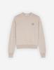 Maison Kitsuné Sweater - Light Beige Melange - Thumbnail 1