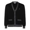 Maison Kitsuné Cardigan - Black - Thumbnail 1
