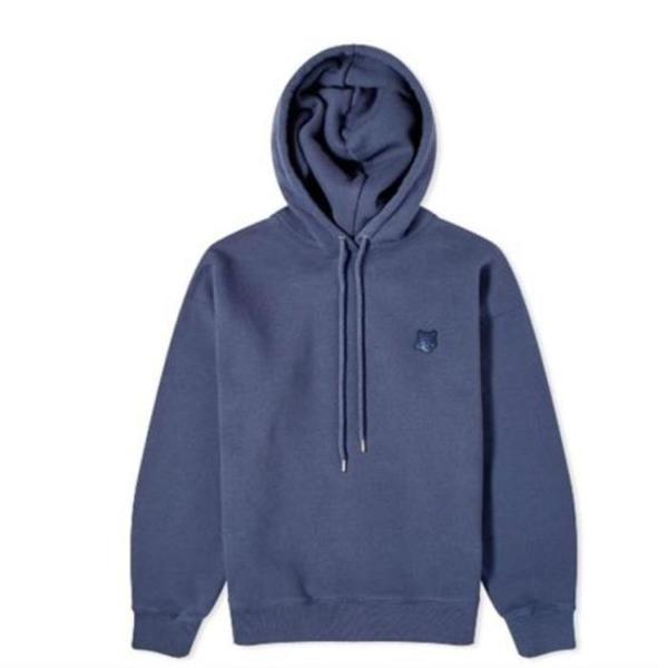 Maison Kitsun Hoodie - Ink Blue