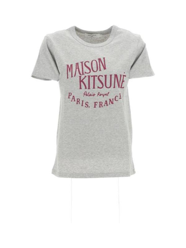Maison Kitsun Top - Light Grey Melange