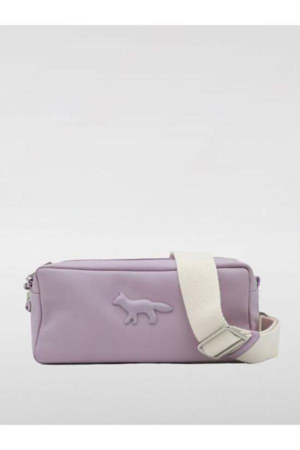 Maison Kitsun Shoulder Bag - Lilac