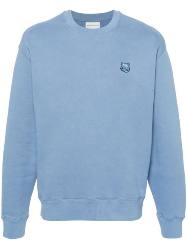 Maison Kitsun Tunic Top - Hampton Blue