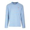 Maison Kitsuné Tunic Top - Drifter Blue Stripes - Thumbnail 1