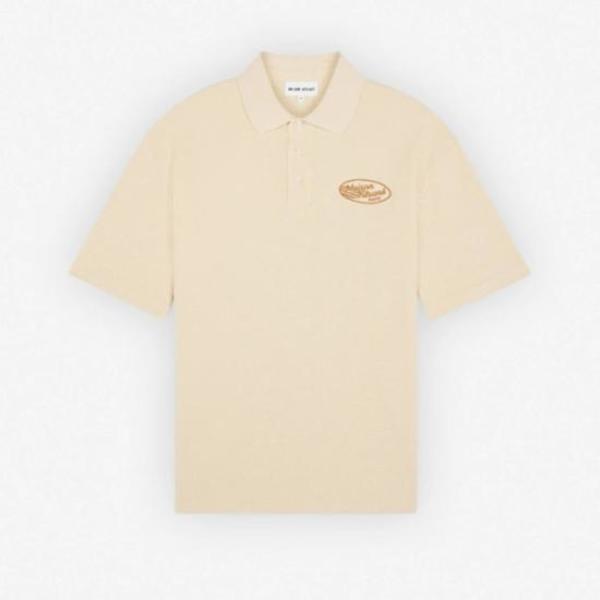 Maison Kitsun Polo Shirt - Wheat