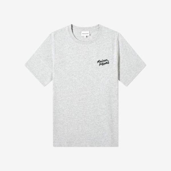 Maison Kitsun Top - Light Grey Melange