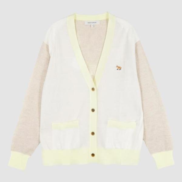 Maison Kitsun Cardigan - Ecru
