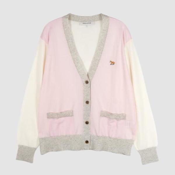 Maison Kitsun Cardigan - Pale Pink