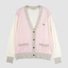 Maison Kitsuné Cardigan - Pale Pink - Thumbnail 1