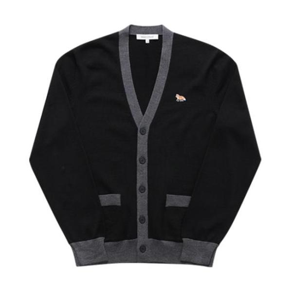 Maison Kitsun Cardigan - Black