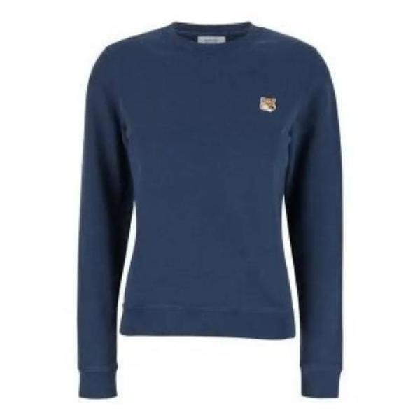 Maison Kitsun Tunic Top - Ink Blue